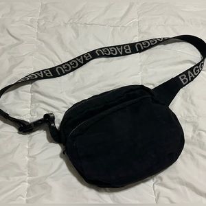 rare Baggu Fanny pack with white lettering